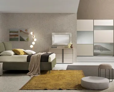 Letto Abaco Composizione 125 di Gierre Mobili
