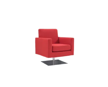 Poltroncina in tessuto Office di Bruma