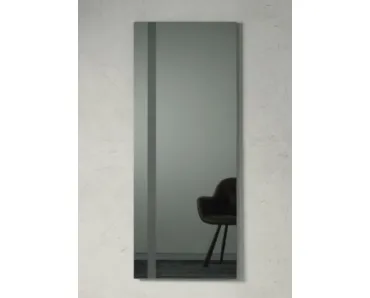 Specchio Devis con decoro laterale sabbiato di Capodarte
