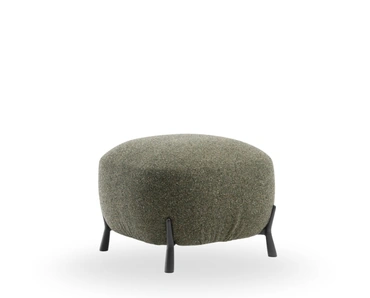 Pouf Mys in tessuto imbottito di Midj