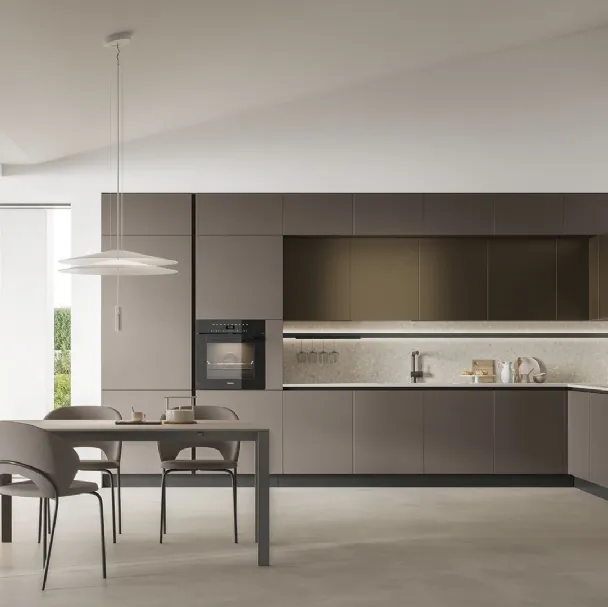 Aliant 3 Terra, Copper Brown, top Neolith Retrostone