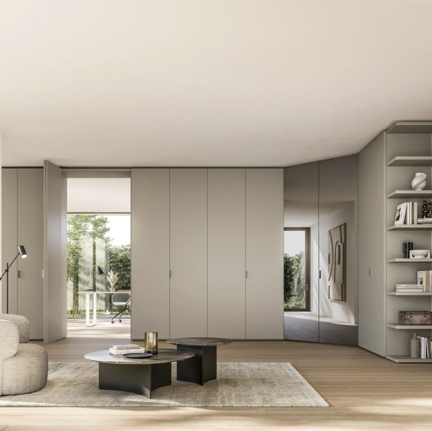 Armadio Angolare Anta Nexta di Sangiacomo