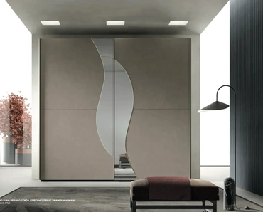 Armadio con anta scorrevole Luna di Artigianmobili