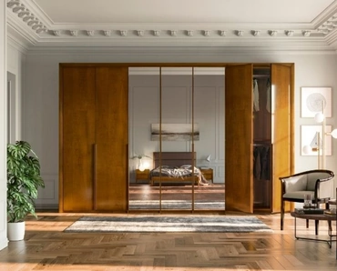 Armadio componibile con ante battenti Intesa di Le Fablier