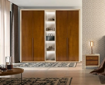 Armadio componibile con ante battenti Universo di Le Fablier