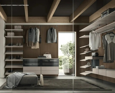 Cabina Armadio Systema 02 di Artigianmobili