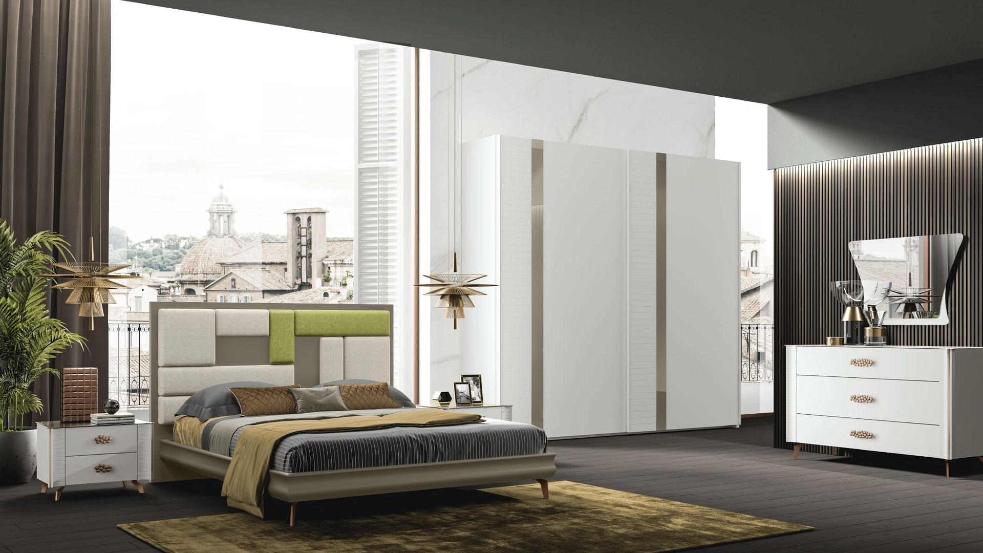 Armadio Tiffany Bianco di Artigianmobili