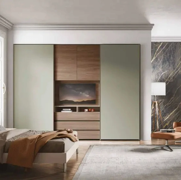 Armadio con anta scorrevole Young 90 di Artigianmobili