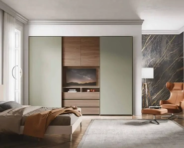 Armadio con anta scorrevole Young 90 di Artigianmobili