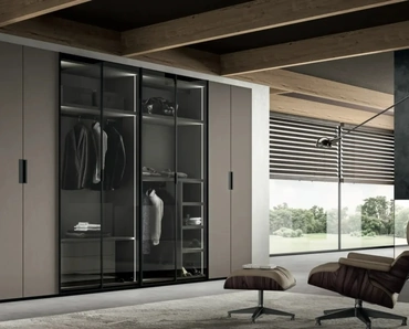 Armadio con anta battente Young Prisma di Artigianmobili