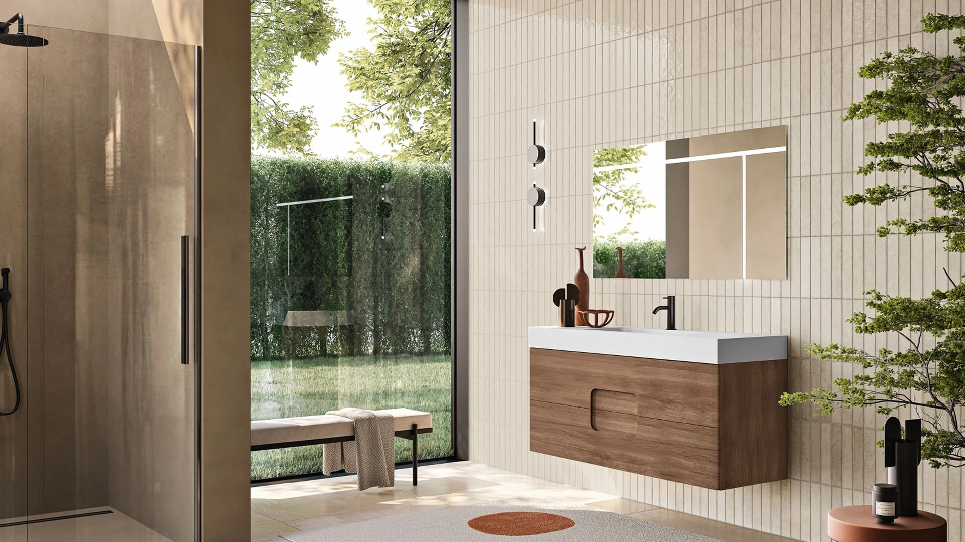 Mobile da Bagno sospeso Arco 01 di Bluelife