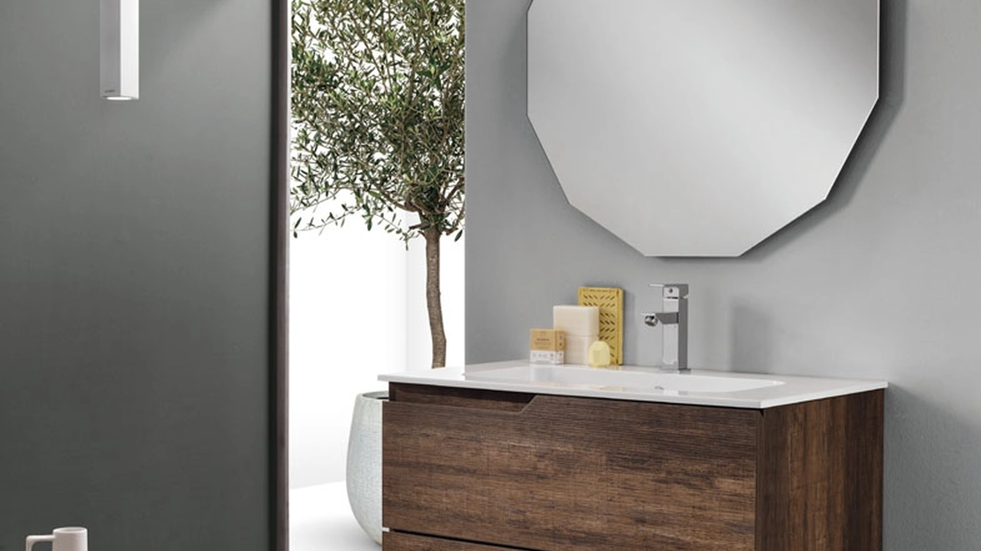Mobile da Bagno sospeso Bora 01 di Bluelife