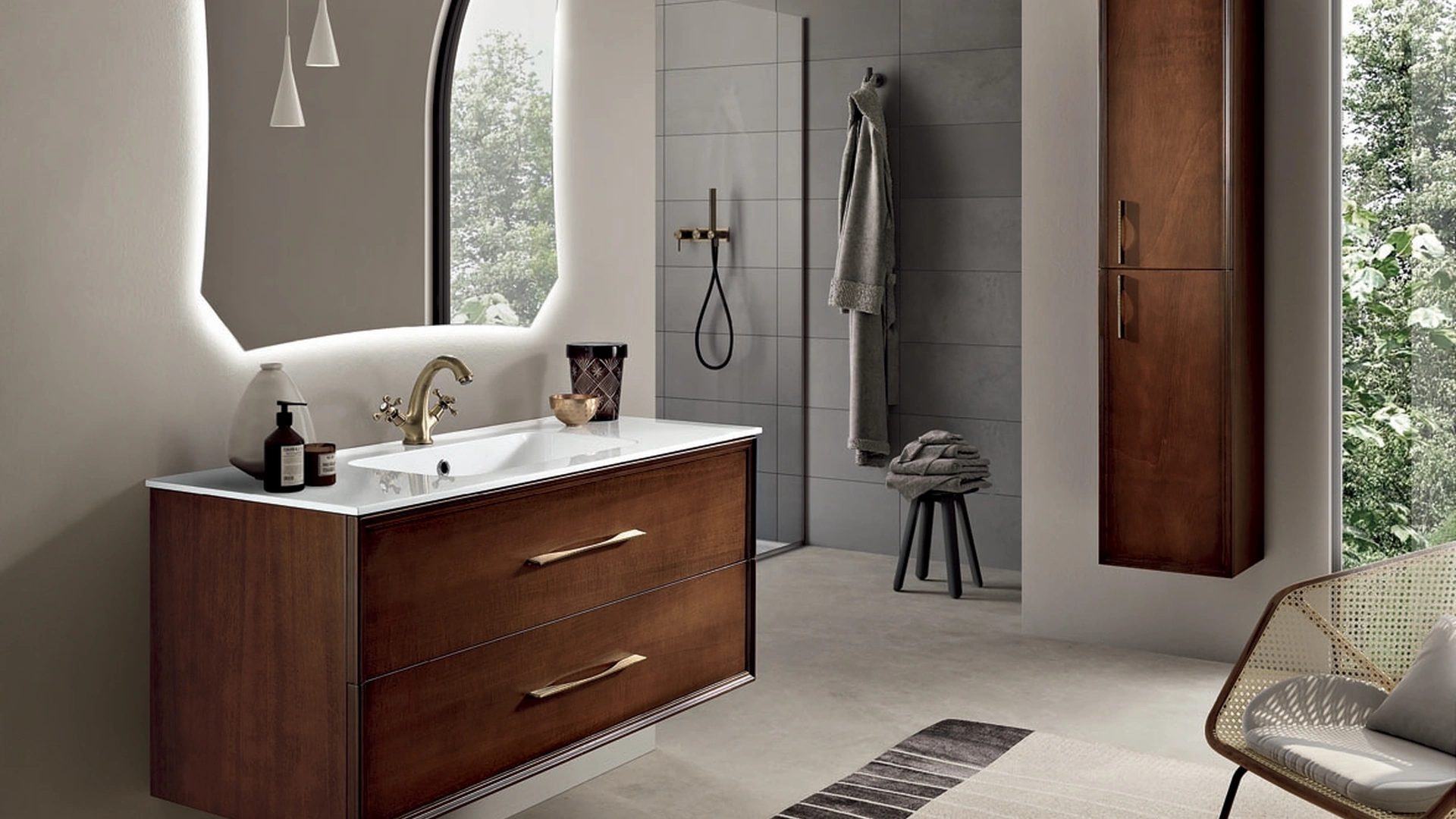 Mobile da Bagno sospeso Classic 06 di Bluelife