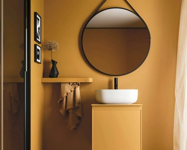 Mobile da Bagno sospeso Decor Cozy yellow di Arbi