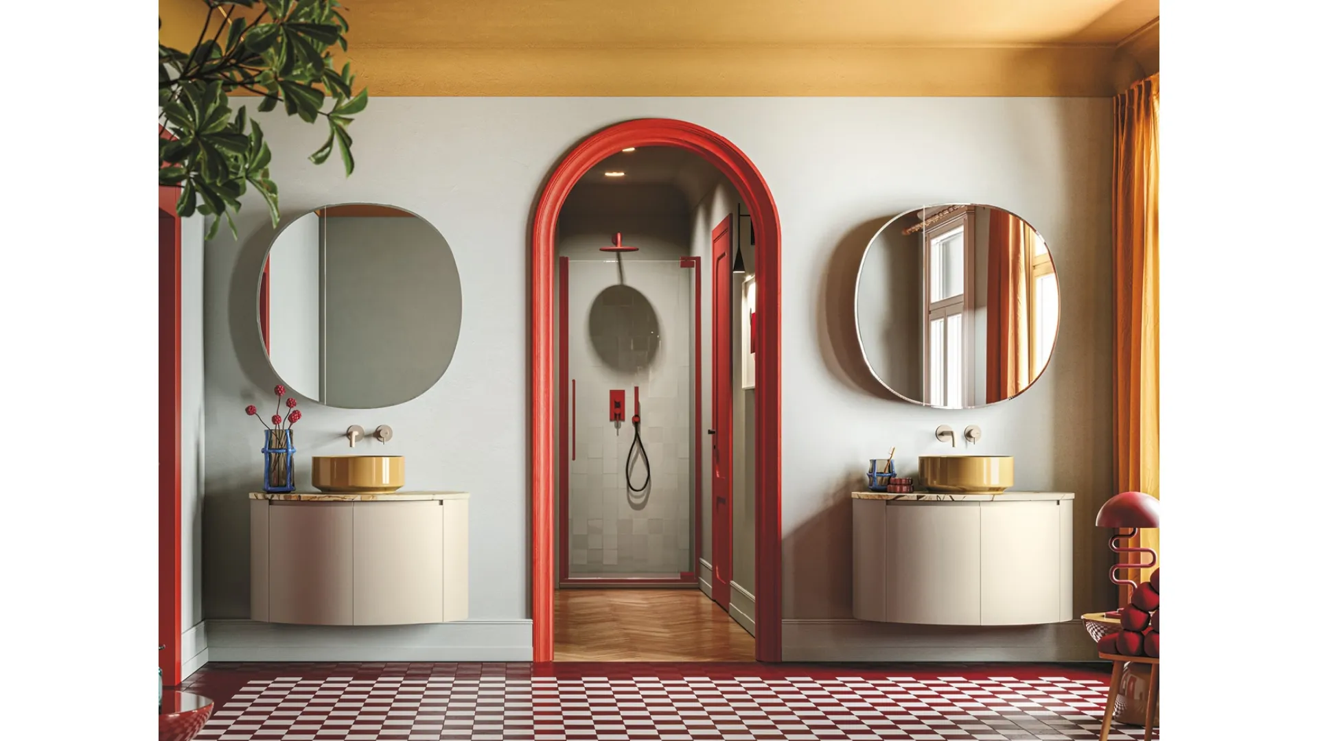 Mobile da Bagno sospeso Fusion 41 di Arbi