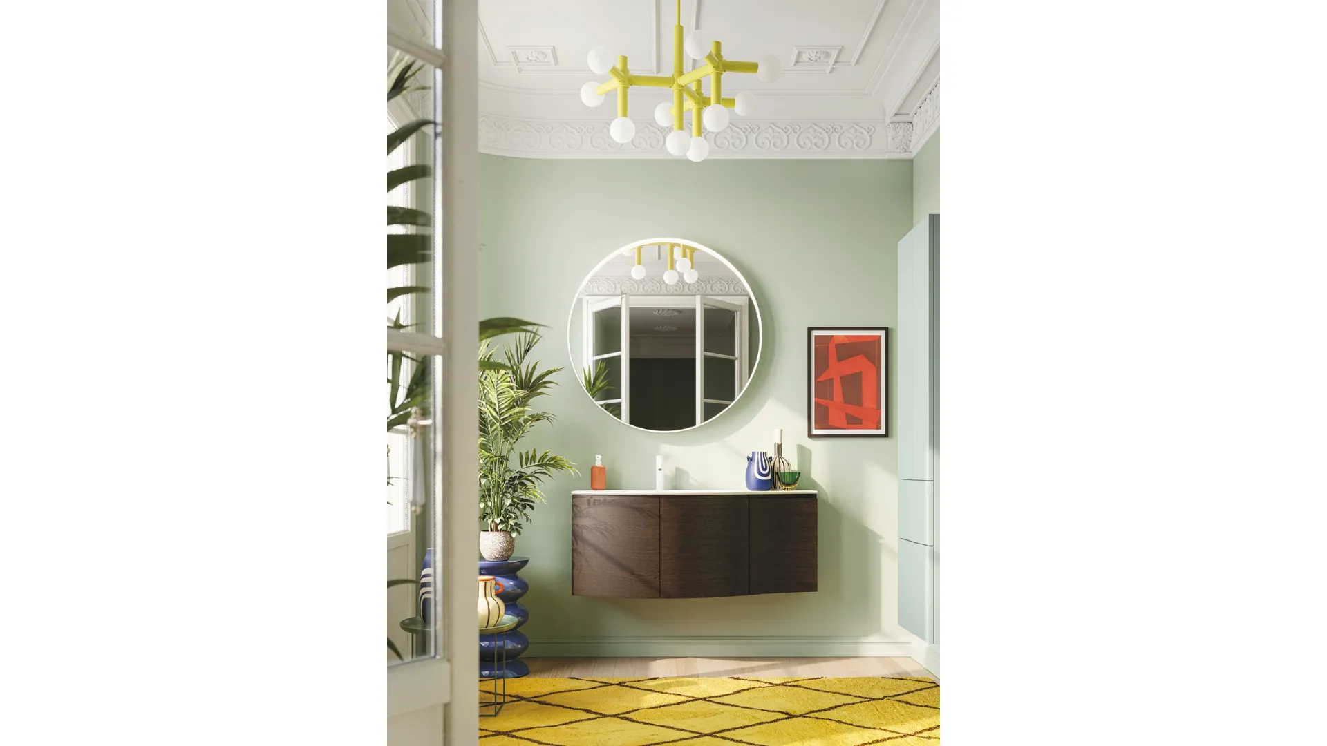 Mobile da Bagno sospeso Fusion 42 di Arbi