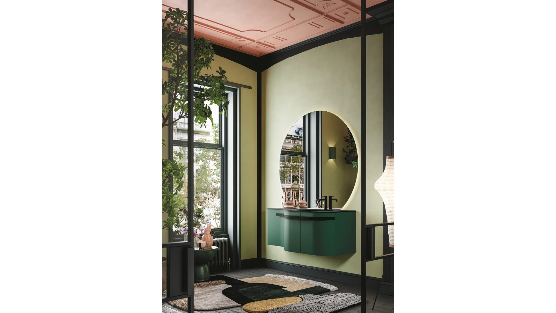 Mobile da Bagno sospeso Fusion Moby 45 di Arbi