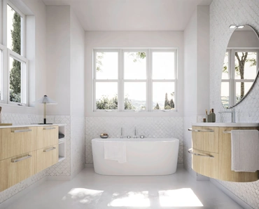 Mobile da Bagno Ho-me plus curvo 59 di Arbi
