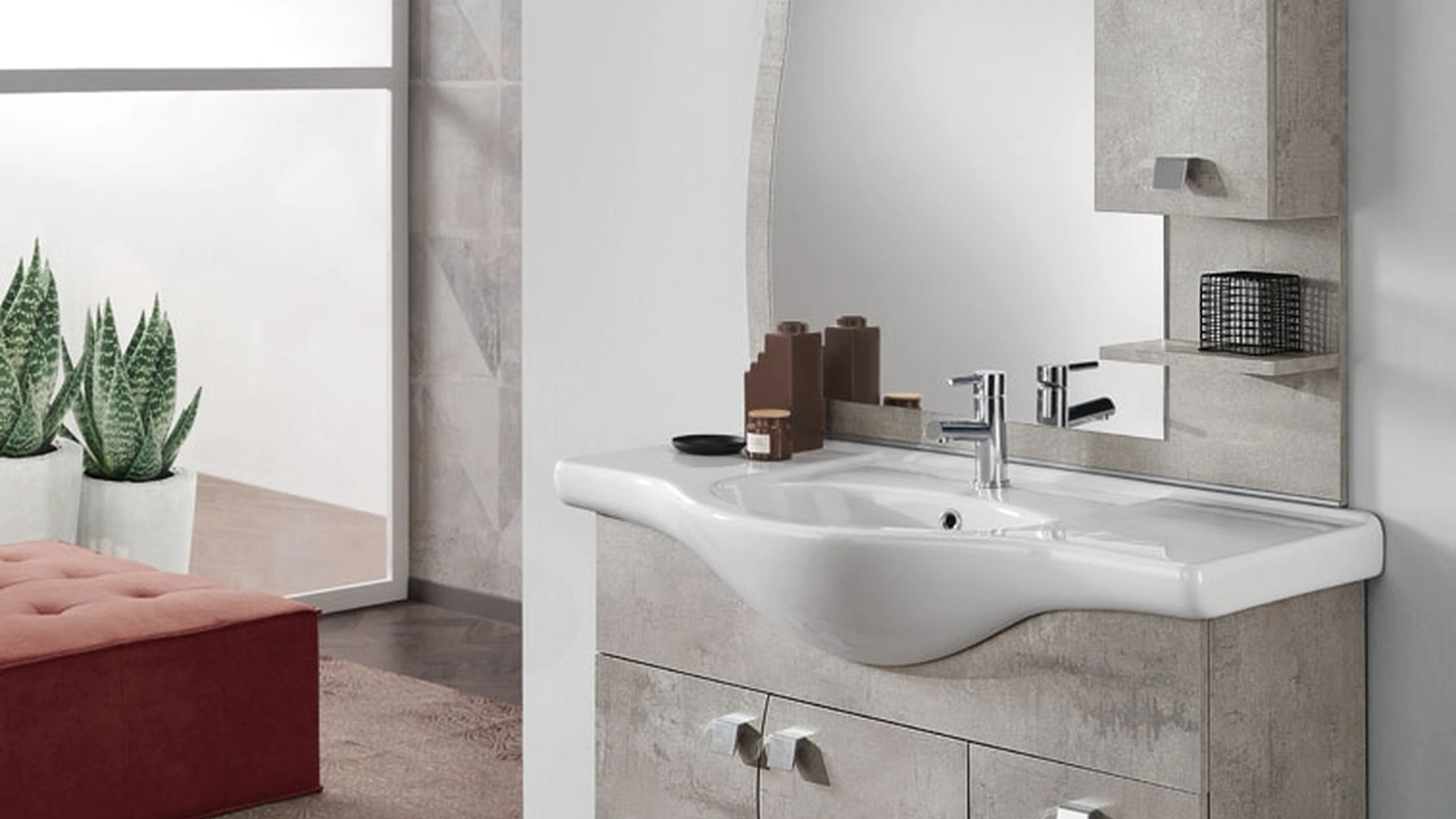 Mobile da Bagno a terra Onda 02 di Bluelife