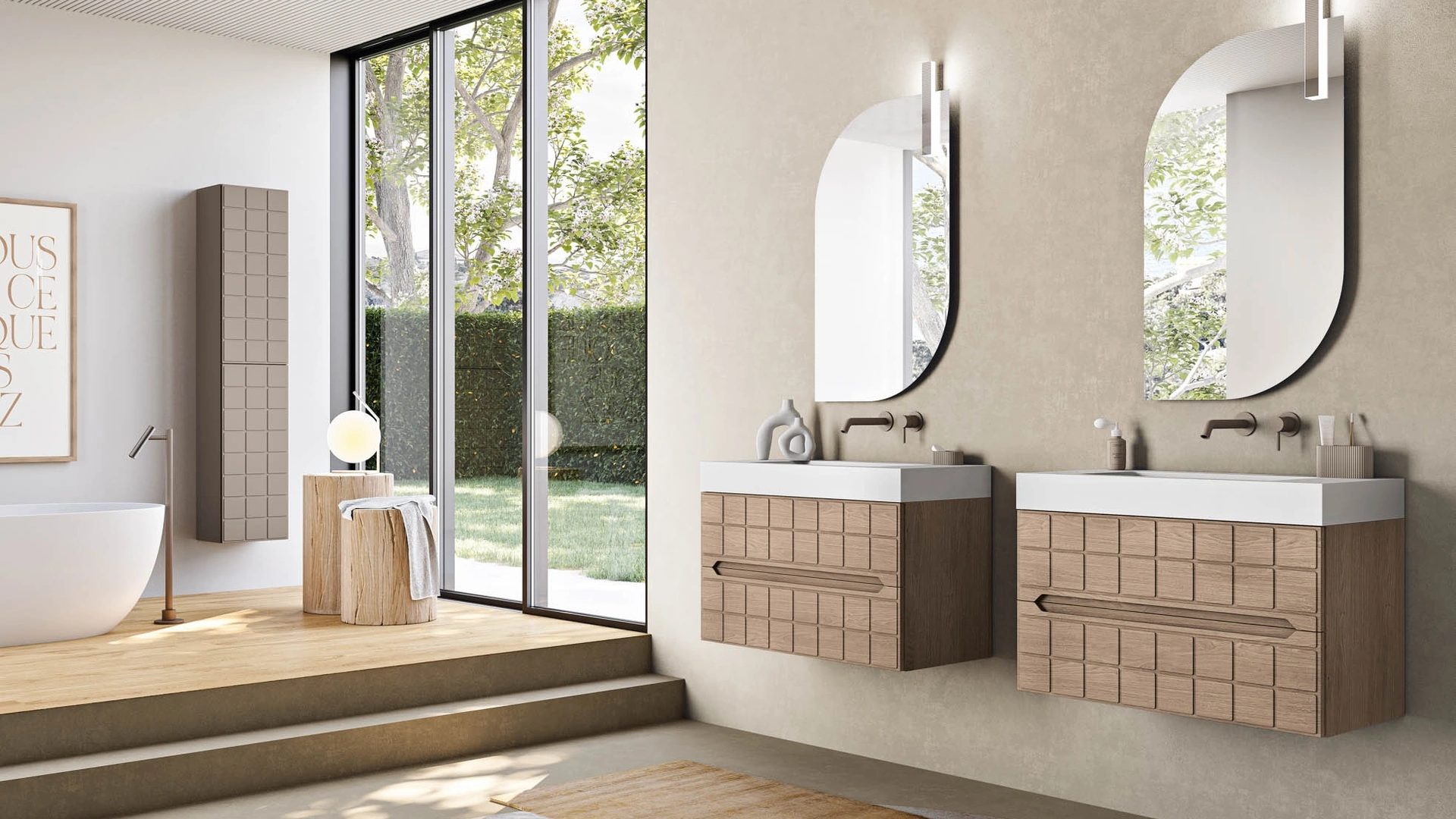 Mobile da Bagno sospeso San Paolo 04 di Bluelife