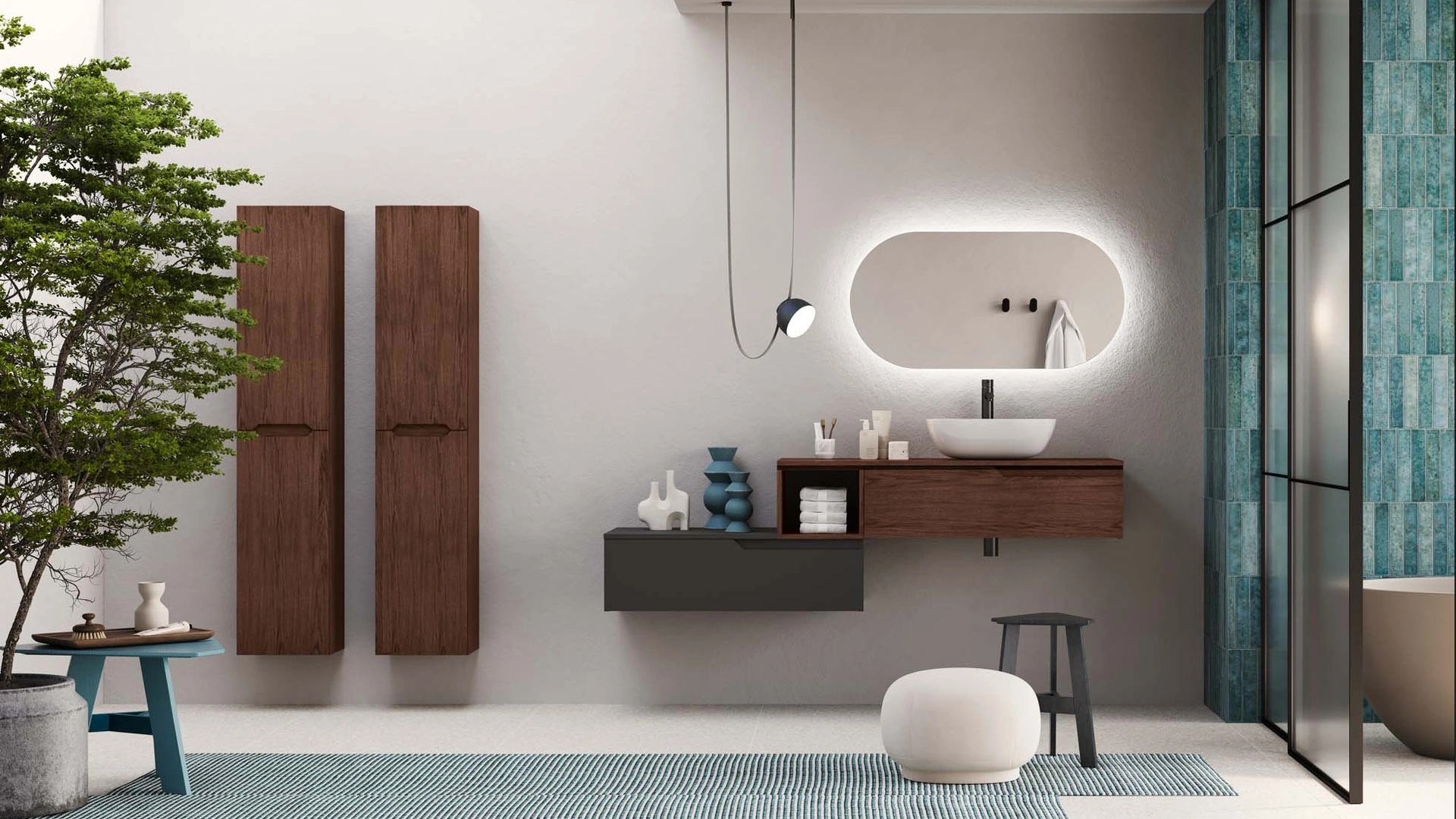 Mobile da Bagno Smile-01 Bluelife