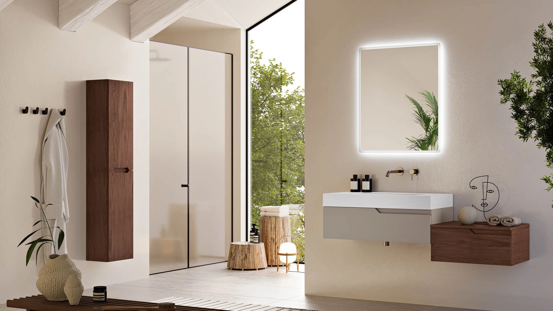 Mobile da Bagno sospeso Smile 04 di Bluelife