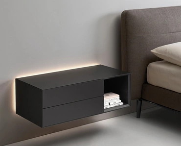 Comodino sospeso Domino Mono di Sangiacomo