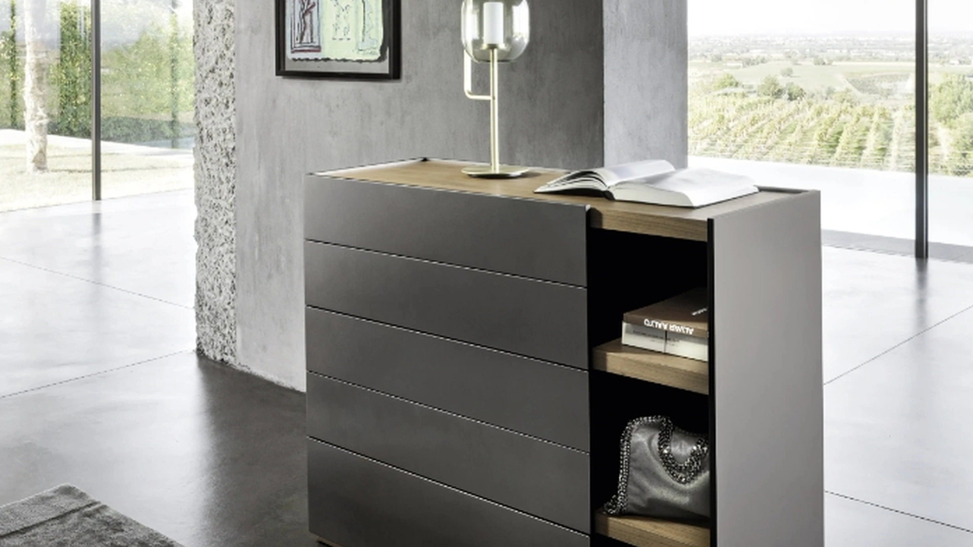 Cassettiera Filo Open di Sangiacomo