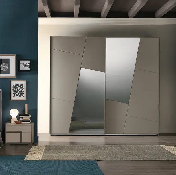 Letto Abaco Composizione 104 di Gierre Mobili