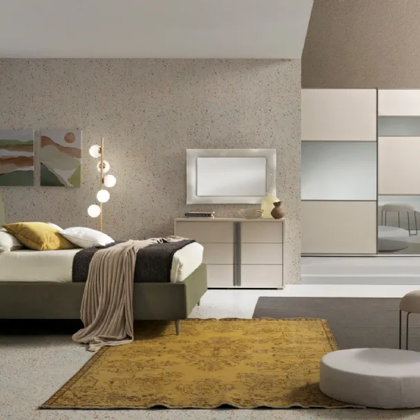 Letto Abaco Composizione 125 di Gierre Mobili