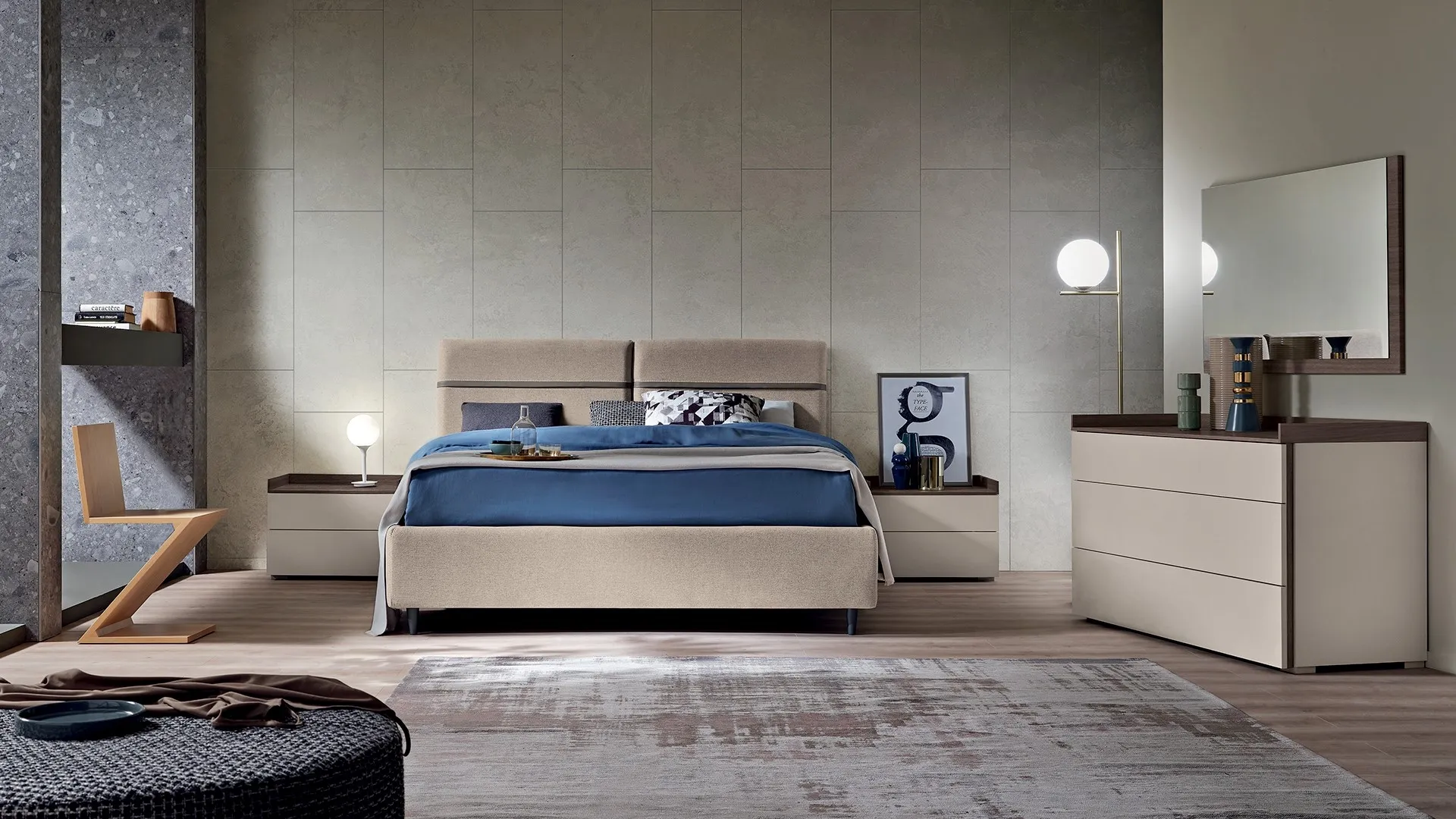 Letto Abaco Composizione 196 di Gierre Mobili