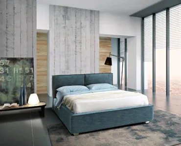 Letto in tessuto Feel di Artigianaletti