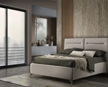 Letto imbottito Riace di Artigianaletti