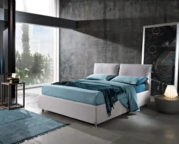 Letto con testiera Viola di Artigianaletti