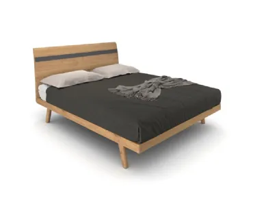 Letto Berlino in legno di rovere di Le Fablier