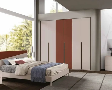 Letto con testiera Diagonal di Artigianmobili