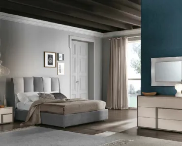 Letto con testiera Malibu di Gierre Mobili