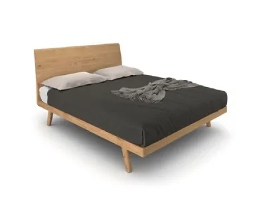Letto Milano in legno di rovere di Le Fablier