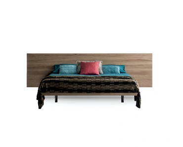 Letto Zen con testiera effetto sospesa di Devina Nais