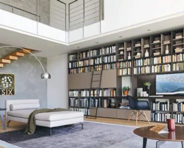 Libreria Modo Composizione M6C68 di Sangiacomo
