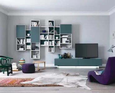 Libreria Modo Composizione M6C80 di Sangiacomo