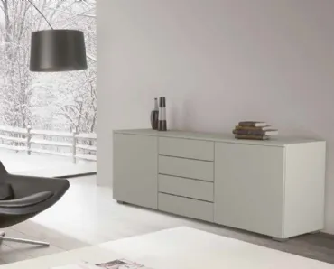 Madia moderna in laccato opaco 3D 232 di Artigianmobili