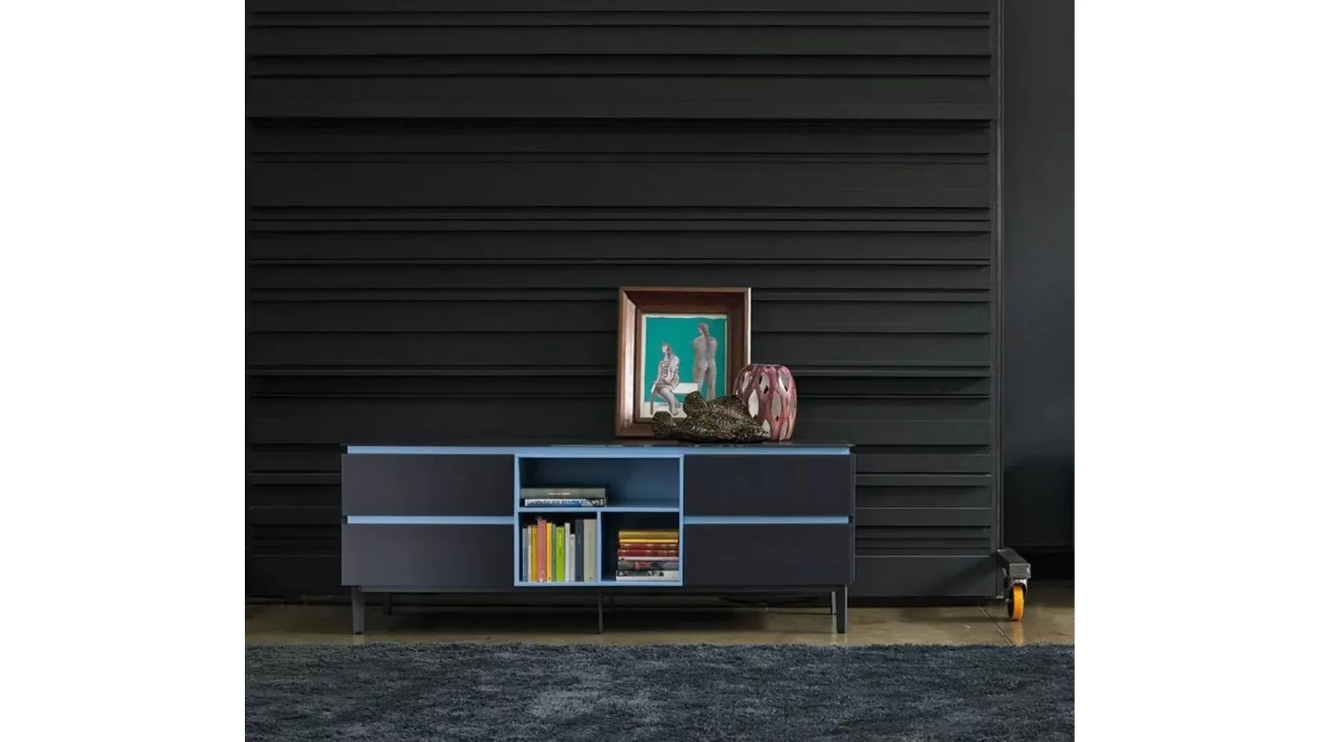 Madia Cosmopolitan Cristallo Blu di Bontempi