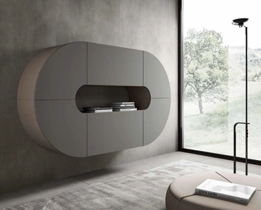 Mobile sospeso di design Velvet 184 di Artigianmobili