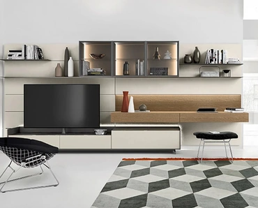 Parete Attrezzata Cabaret Step di Sangiacomo