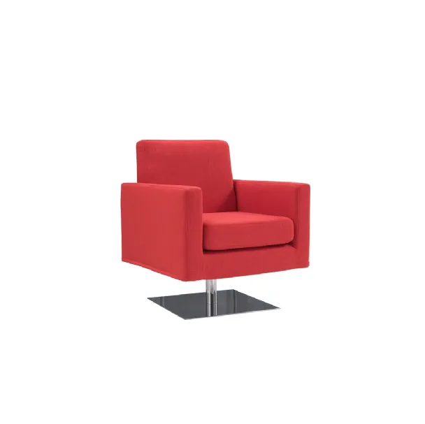 Poltroncina in tessuto Office di Bruma