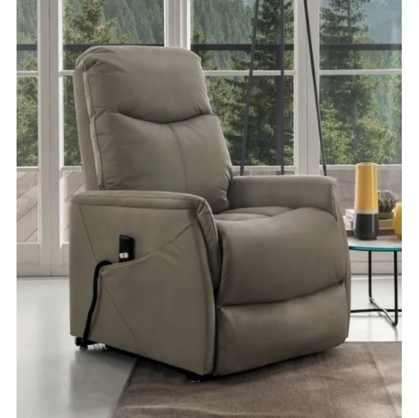 Poltrona relax recliner con alzapersona elettrico Avana di Capodarte