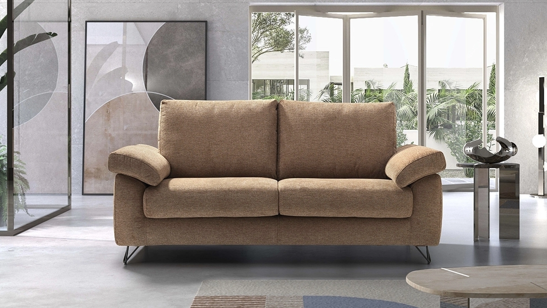 Divano lineare Mabel Top di Biel