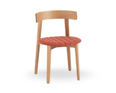 Sedia in legno Maya di Midj