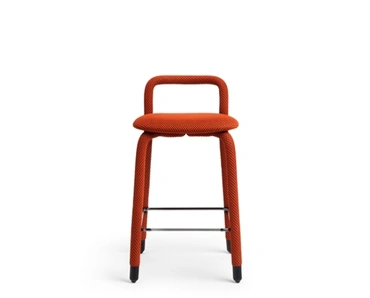 Sgabello imbottito Pippi di Midj